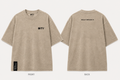 BTI Vintage Oversized Tee - Sand