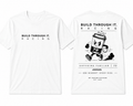 BTI RACING Powered by caffeine  White