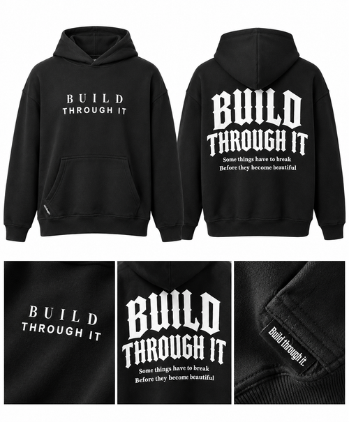 Essentials everyday hoodie - BLACK